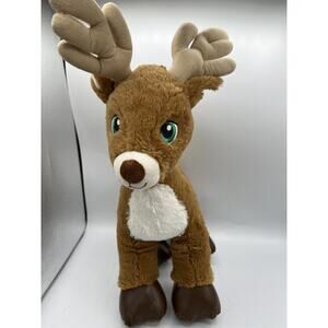 Build A Bear Workshop Christmas Santa's Reindeer Deer 15” Plush Cuddly Toy BABW
